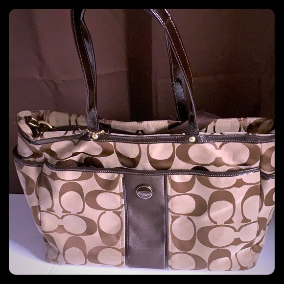 Coach diaper/baby bag. - Picture 1 of 8